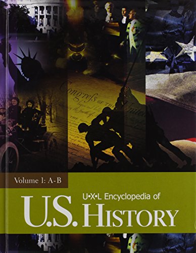 Stock image for U-X-L Encyclopedia of U.S. History: 8 Volume set for sale by Booksavers of MD