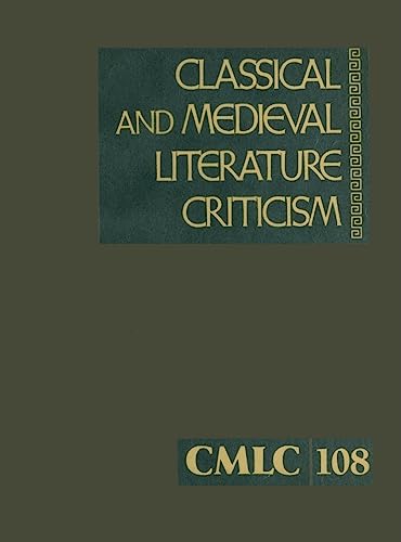 9781414433134: Classical and Medieval Literature Criticism (Classical and Medieval Literature Criticism, 108)