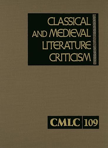 Stock image for Classical and Medieval Literature Criticism (Classical & Medieval Literature Criticism) for sale by Booksavers of MD