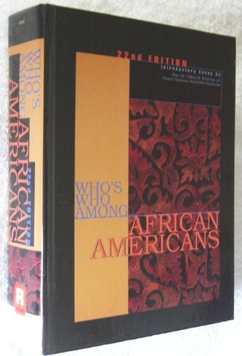 Imagen de archivo de Who's Who Among African Americans a la venta por Solomon's Mine Books