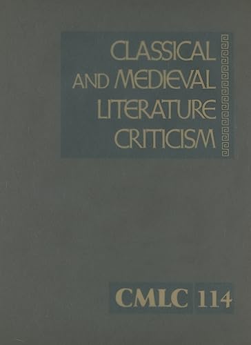 Stock image for Classical and Medieval Literature Criticism (Classical & Medieval Literature Criticism) for sale by Booksavers of MD