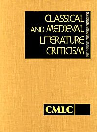 Stock image for Classical and Medieval Literature Criticism for sale by Booksavers of MD