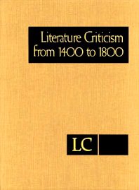 Beispielbild fr Literature Criticism from 1400-1800 (Literature Criticism from 1400 to 1800) zum Verkauf von Booksavers of MD