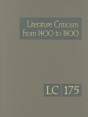 Imagen de archivo de Literature Criticism from 1400-1800 (Literature Criticism from 1400 to 1800) a la venta por Booksavers of MD