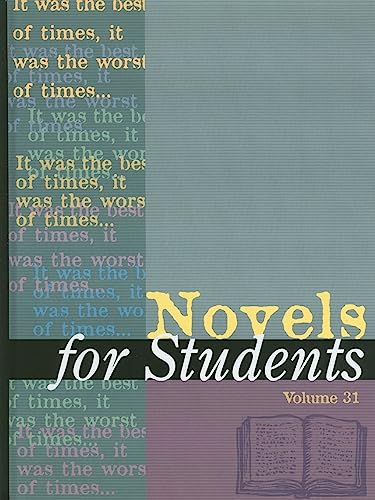 Imagen de archivo de Novels for Students: Presenting Analysis, Context and Criticism on Commonly Studied Novels a la venta por ThriftBooks-Atlanta