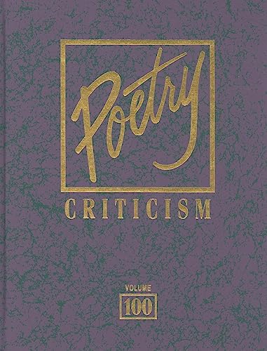 9781414441771: Poetry Criticism: Excerpts from Criticism of the Works of the Most Significant and Widely Studied Poets of World Literature