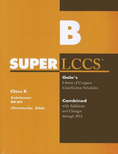 SUPERLCCS: Subclass BR-BX: Christianity, Christian Denominations (9781414448022) by Gale