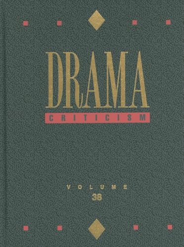 Imagen de archivo de Drama Criticism a la venta por Better World Books