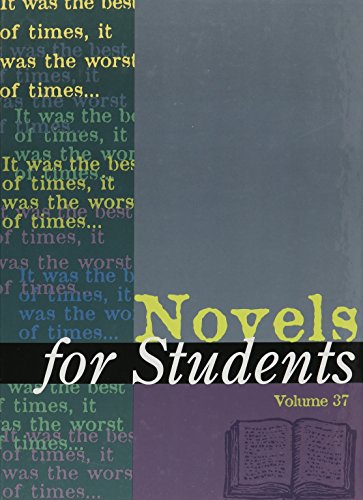 9781414467009: Novels for Students: Presenting Analysis, Context and Criticism on Commonly Studied Novels: 37