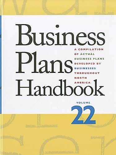 Beispielbild fr Business Plans Handbook zum Verkauf von Better World Books: West