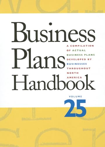Beispielbild fr Business Plans Handbook : A Compilation of Business Plans Developed by Individuals Throughout North America zum Verkauf von Better World Books