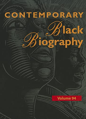 Beispielbild fr Contemporary Black Biography : Profiles from the International Black Community zum Verkauf von Better World Books