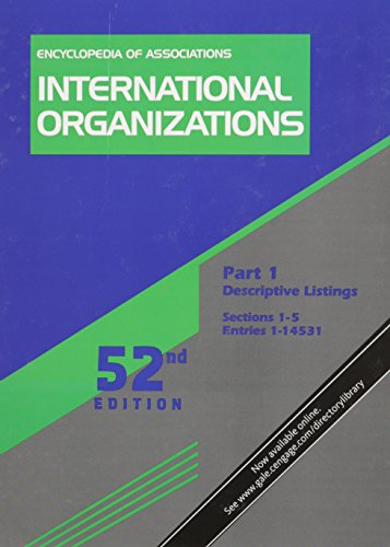 9781414478043: Encyclopedia of Associations: National Organizations of the U.S., 3 Volume Set (Encyclopedia of Associations, International Organizations)