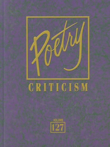 Beispielbild fr Poetry Criticism zum Verkauf von POQUETTE'S BOOKS