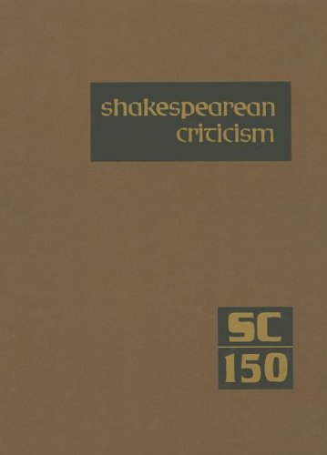 9781414485614: Shakespearean Criticism: Excerpts from the Criticism of William Shakespeare's Plays & Poetry, from the First Published Appraisals to Current Evaluations: 150
