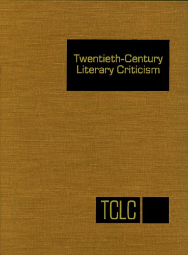 Beispielbild fr Twentieth-Century Literary Criticism, volume 281 zum Verkauf von Basi6 International