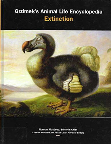 Beispielbild fr Grzimek's Animal Life Encyclopedia -- Extinction, Vol 1 (VG++ 2013 hc) zum Verkauf von Rivertown Fine Books