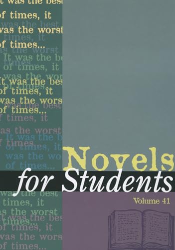 Imagen de archivo de Novels for Students : Presenting Analysis, Context, and Criticism on Commonly Studied Novels a la venta por Better World Books