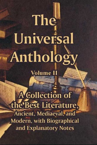 The Universal Anthology (Volume II) (9781414702995) by Richard Garnett; Leon Vallee; Alois Brandl