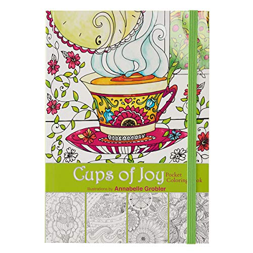 Stock image for "Cups of Joy" Pocket Edition Inspirational Adult Coloring Book for sale by SecondSale