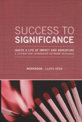 Stock image for Success to Significance Workbook for sale by ThriftBooks-Dallas