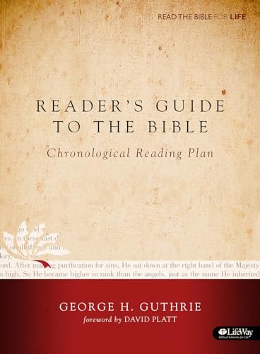 Beispielbild fr Reader's Guide to the Bible: A Chronological Reading Plan zum Verkauf von ThriftBooks-Atlanta