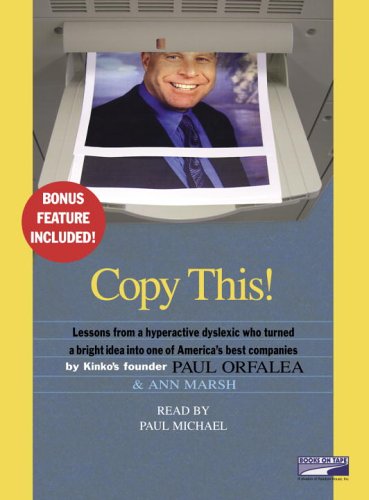 Copy This! (9781415923993) by Paul Orfalea