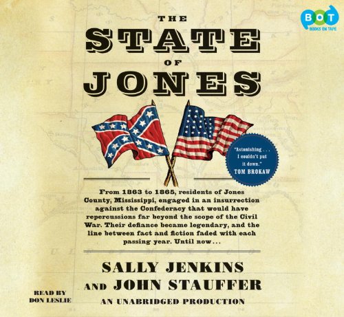 Beispielbild fr The State of Jones: The Small Southern County that Seceded from the Confederacy (Unabridged on 11 CDs) zum Verkauf von SecondSale