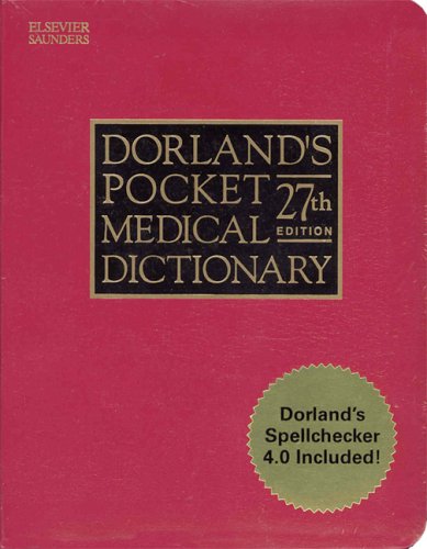 Beispielbild fr Dorland's Pocket Medical Dictionary zum Verkauf von Better World Books