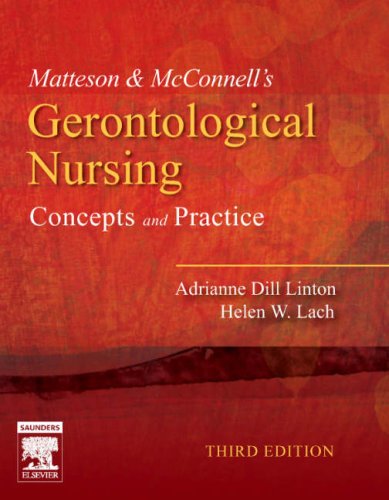 Stock image for Matteson & McConnell's Gerontological Nursing: Concepts and Practice (Matteson and Mcconnells Gerontological) for sale by SecondSale