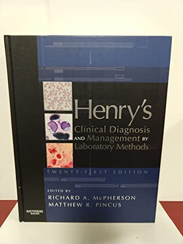 Stock image for Henry's Clinical Diagnosis and Management by Laboratory Methods for sale by ThriftBooks-Atlanta