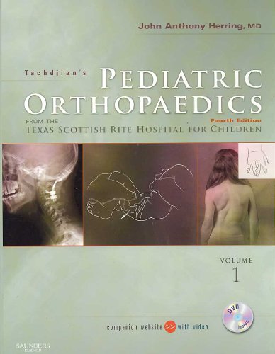 Stock image for Tachdjian's Pediatric Orthopaedics: 3-Volume Set with DVD [With W DVD] for sale by ThriftBooks-Dallas