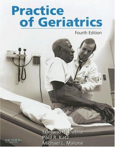 Imagen de archivo de Practice of Geriatrics a la venta por HPB-Red