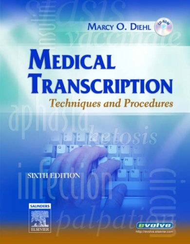 9781416023470: Medical Transcription: Techniques and Procedures