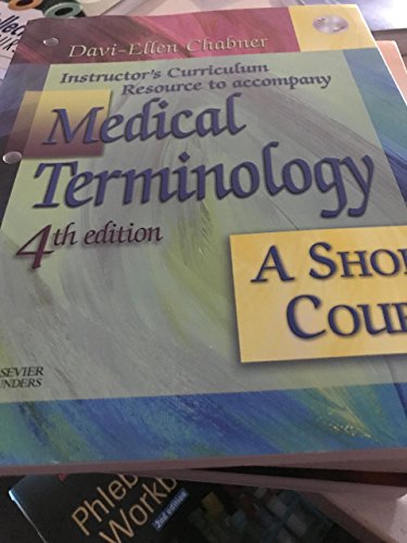 Stock image for Instructor's Curriculum Resource to Accompany Medical Terminology (A Short Course, w/CD) for sale by Better World Books