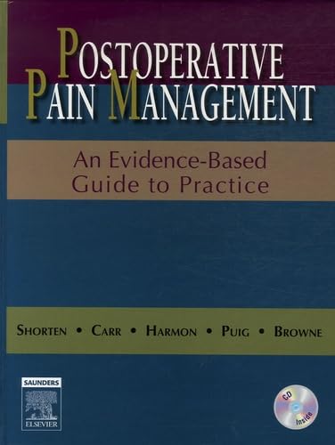 Imagen de archivo de Postoperative Pain Management: An Evidence-Based Guide to Practice a la venta por PAPER CAVALIER US