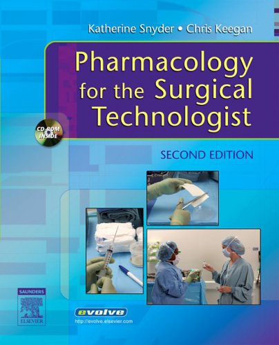Beispielbild fr Pharmacology for the Surgical Technologist zum Verkauf von Better World Books
