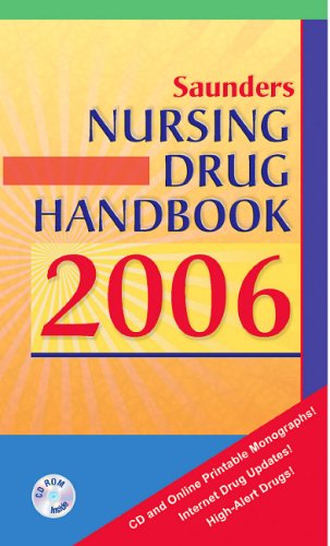 Imagen de archivo de Saunders Nursing Drug Handbook 2006 (HODGSON/NURSES DRUG HNDBK) a la venta por Dailey Ranch Books