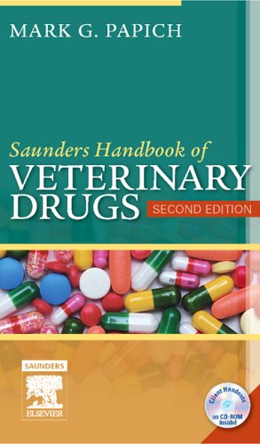 Imagen de archivo de Saunders Handbook of Veterinary Drugs a la venta por Books Puddle