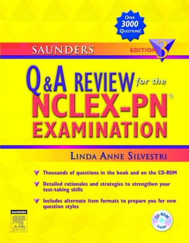 Imagen de archivo de Saunders Q & A Review for the NCLEX-PN? Examination (Saunders Questions & Answers for NCLEX-PN) a la venta por SecondSale