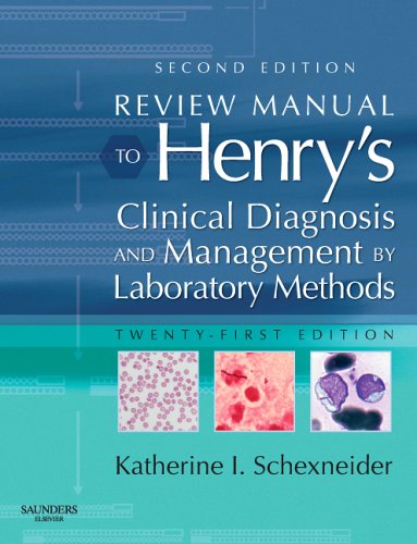 Beispielbild fr REVIEW MANUAL TO HENRY'S CLINICAL DIAGNOSIS & MANAGEMENT BY LABORATORY METHODS, 21E zum Verkauf von Basi6 International