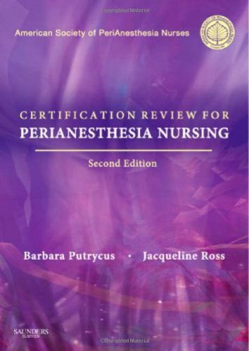 9781416031246: Certification Review for PeriAnesthesia Nursing