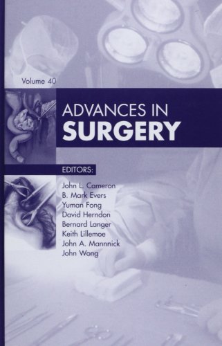 Beispielbild fr Advances in Surgery, Volume 40 zum Verkauf von Tiber Books