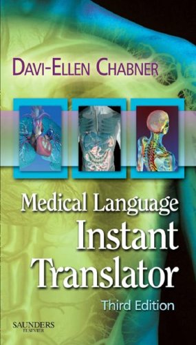 Beispielbild fr Medical Language Instant Translator (Chabner, Medical Language Instant Translator) zum Verkauf von SecondSale