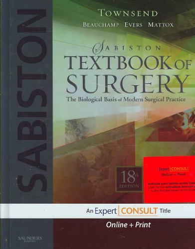 Imagen de archivo de Sabiston Textbook of Surgery: Expert Consult: Online and Print a la venta por HPB-Red