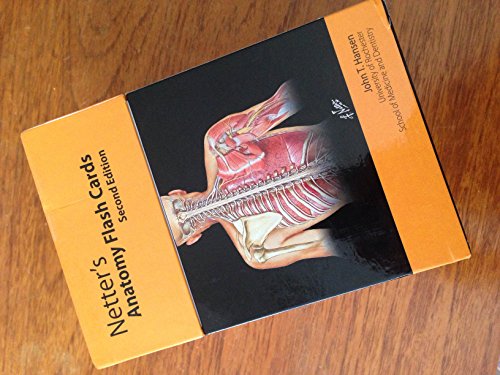 Stock image for Netter's Anatomy Flash Cards: With STUDENT CONSULT Online Access (Netter Basic Science) for sale by HPB-Red