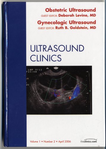Imagen de archivo de Obstetric Ultrasound/Gynecologic Ultrasound (The Clinics: Radiology) a la venta por HPB-Red