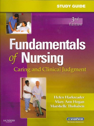 Imagen de archivo de Study Guide for Fundamentals of Nursing: Caring and Clinical Judgment a la venta por Hawking Books