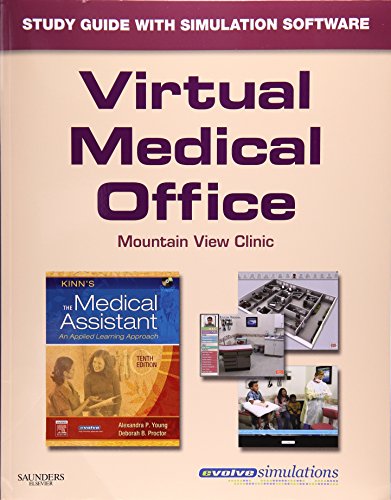Stock image for Virtual Medical Office for Kinn's The Medical Assistant An Applied Learning Approach, 10e (Medical Assistant (Kinn's)) for sale by Allied Book Company Inc.