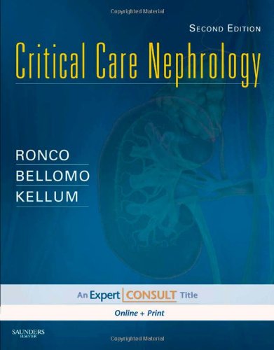 Beispielbild fr Critical Care Nephrology zum Verkauf von Books From California